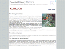 Tablet Screenshot of kumluca.com